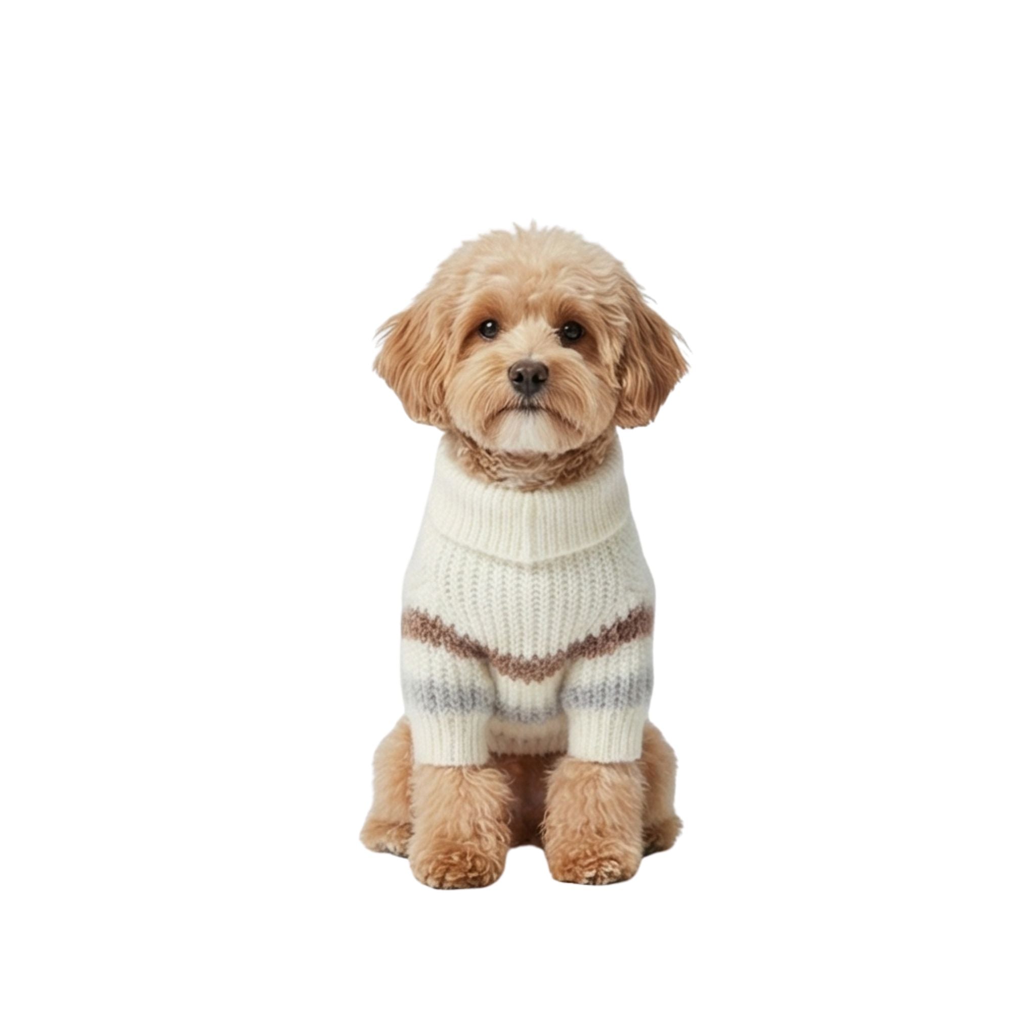 Wev Wev™ Striped Turtleneck Sweater - for yours