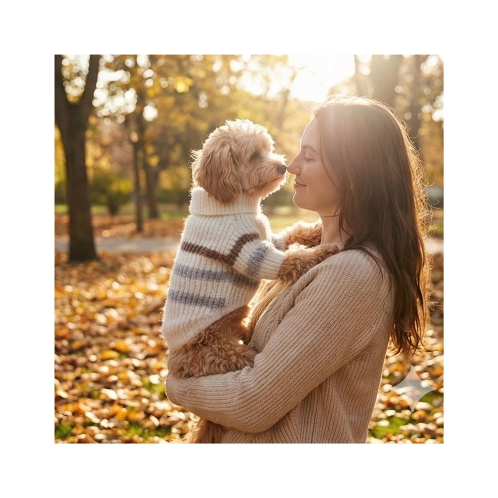 Wev Wev™ Striped Turtleneck Sweater - for yours
